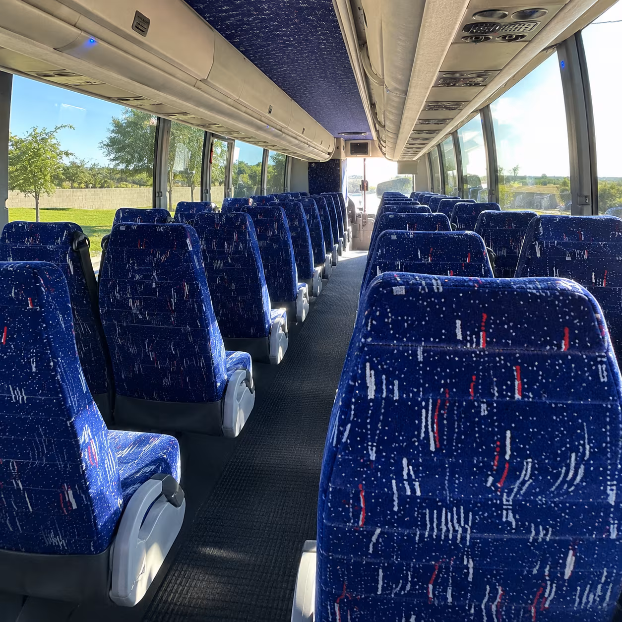Charter Bus Seats