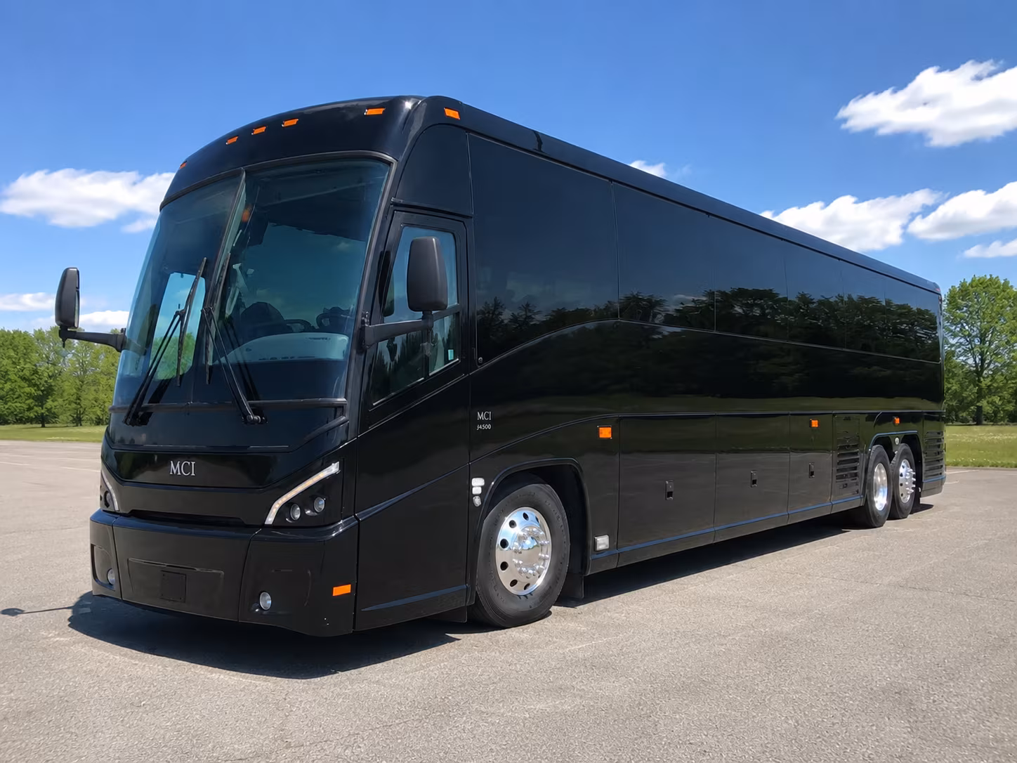 Salinas Airport Shuttle & Transportation party bus exterior