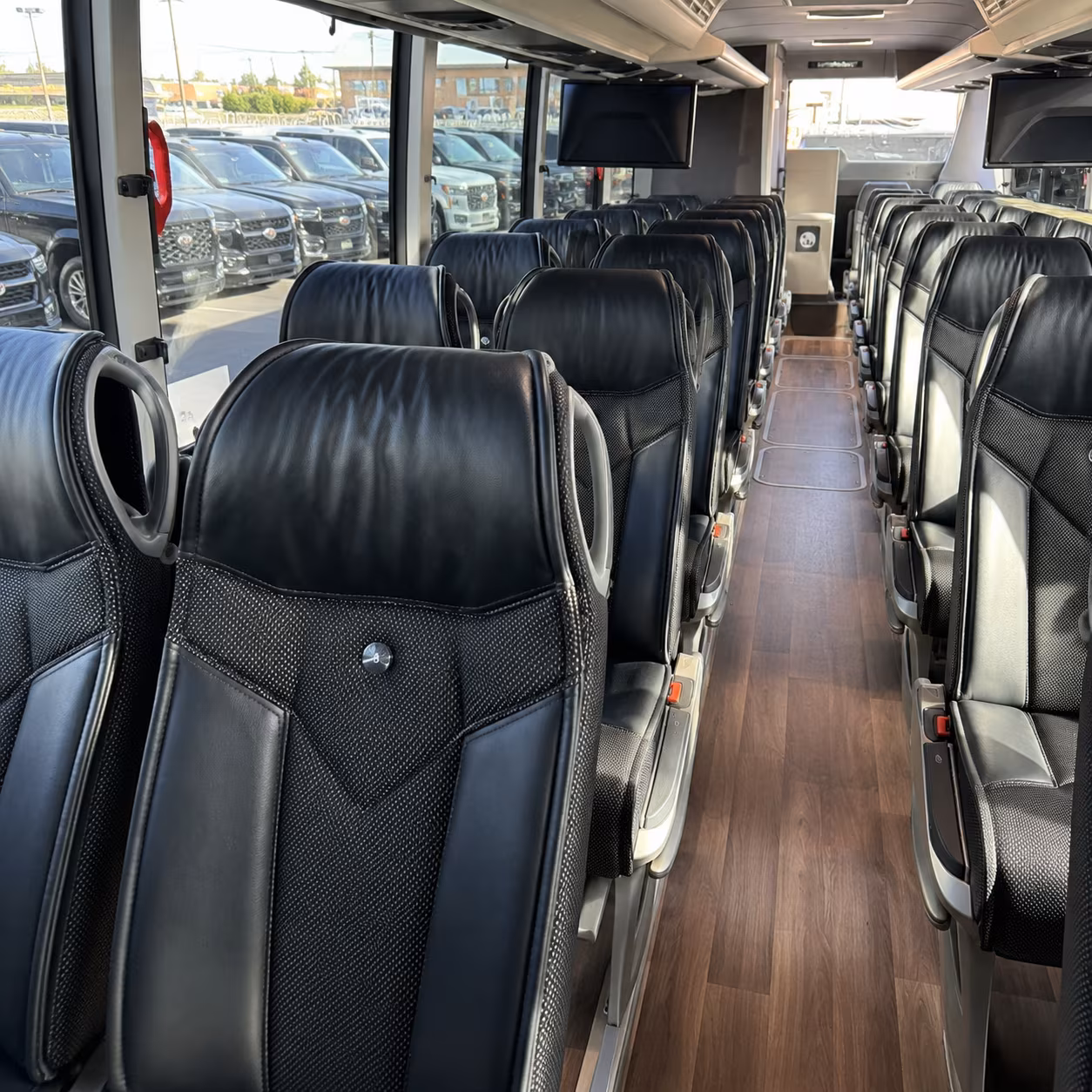 Salinas Airport Shuttle & Transportation party bus exterior