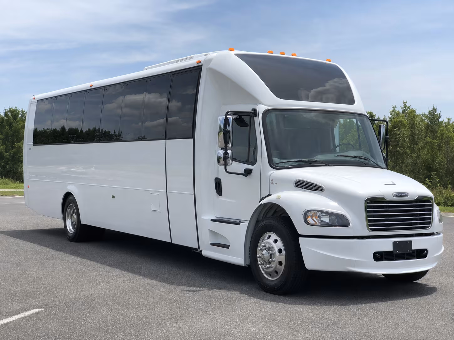Salinas Birthday, Sweet 16, & Quinceañera Transportation party bus exterior
