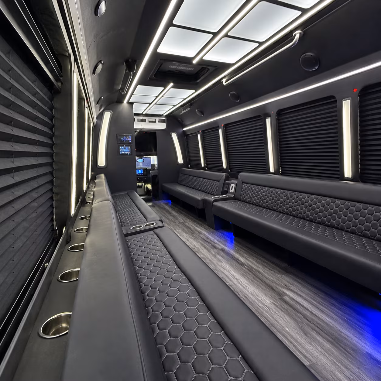 Salinas Concert & Music Festival Transportation party bus exterior