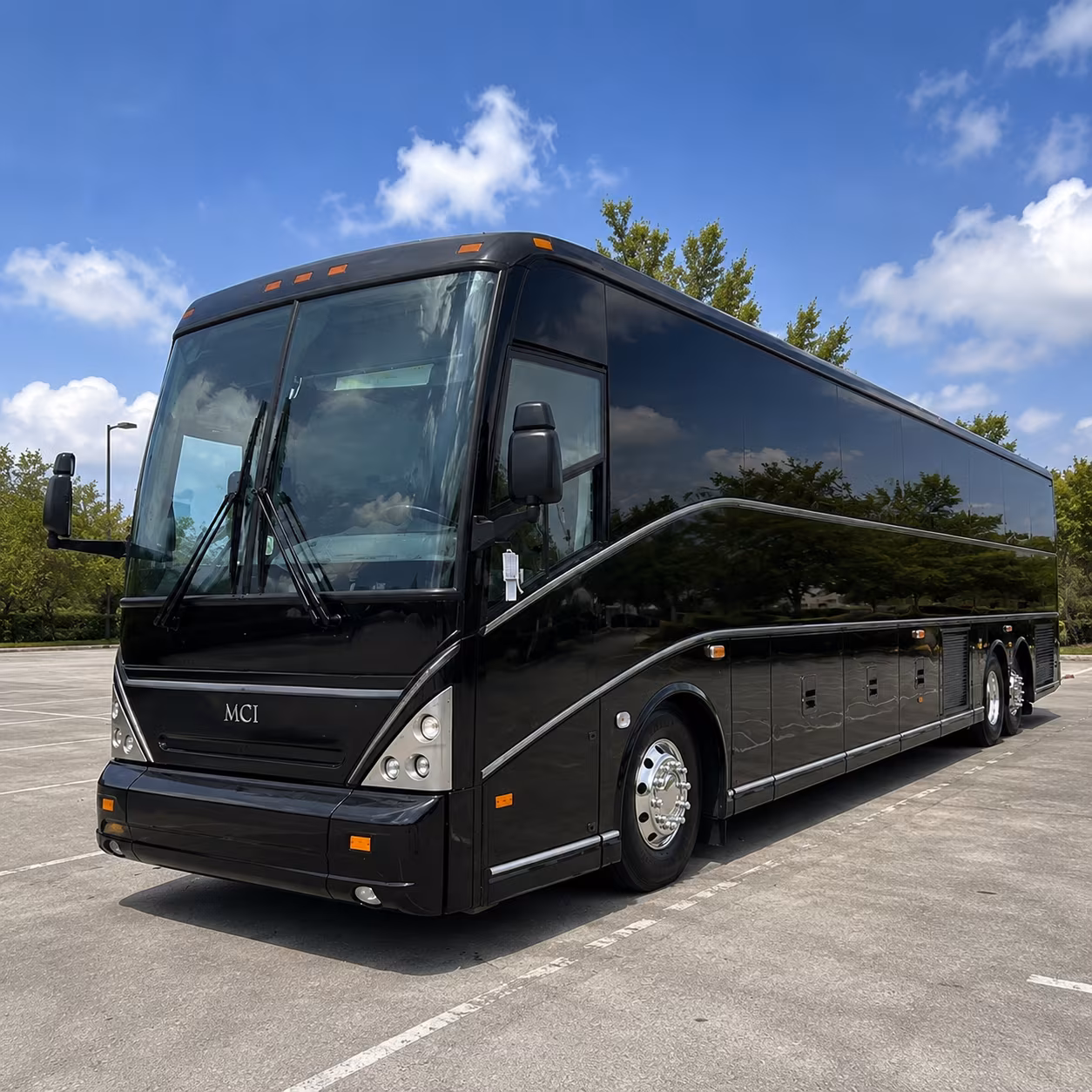 Salinas Corporate Transportation party bus exterior