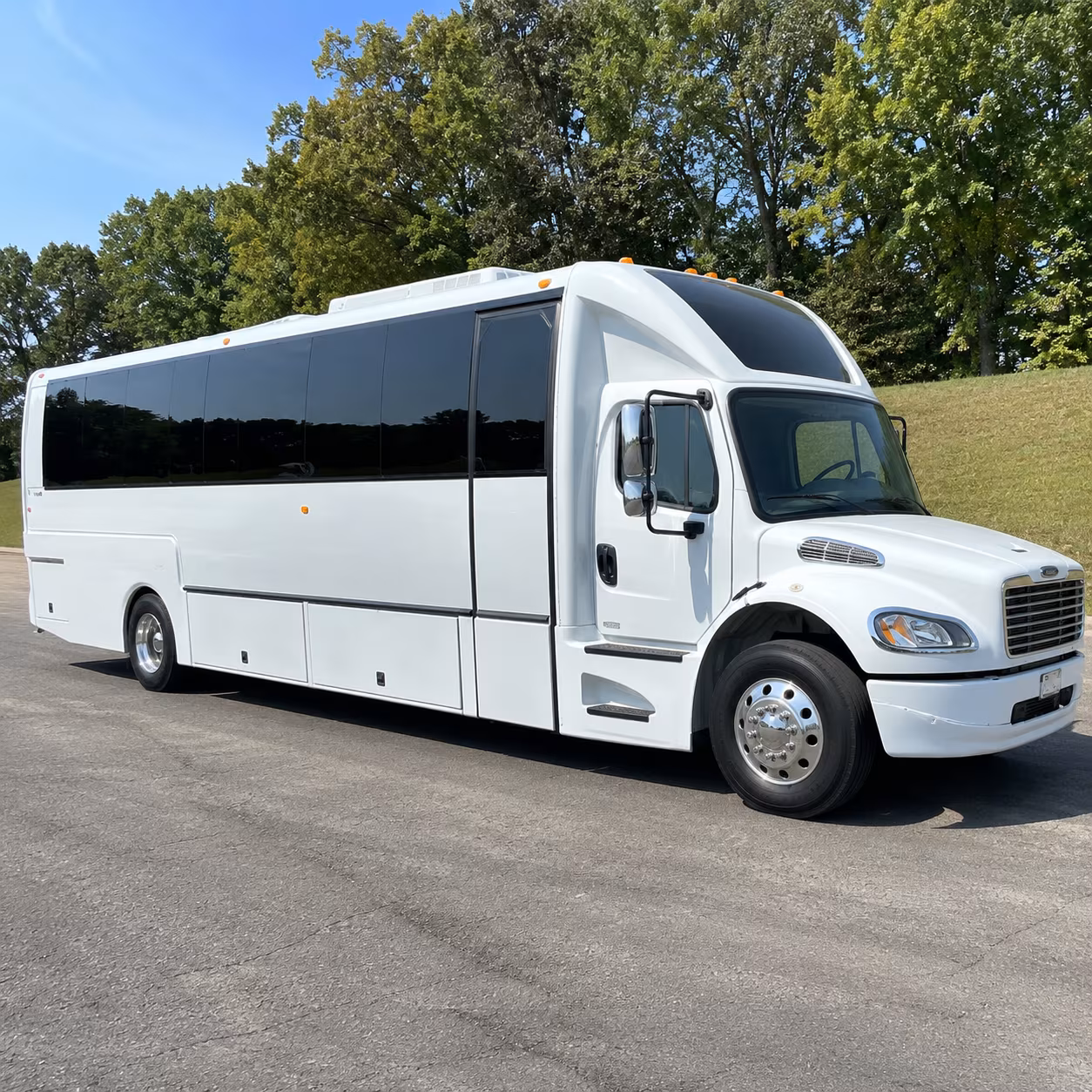 Salinas Private Event Transportation party bus exterior