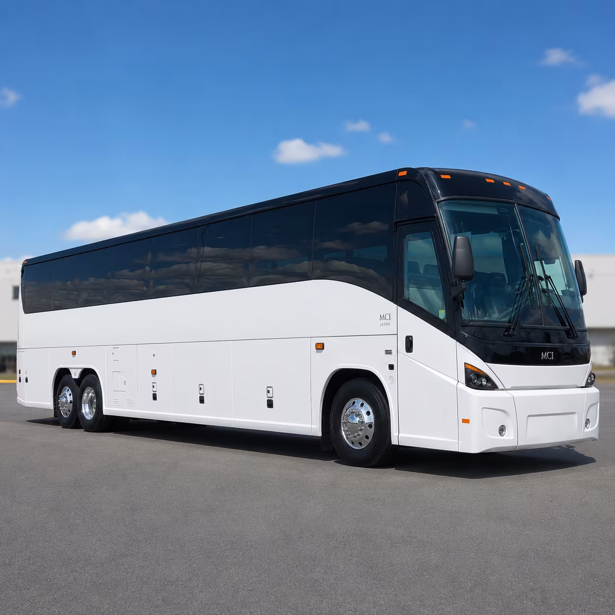 Salinas School Event Transportation party bus exterior