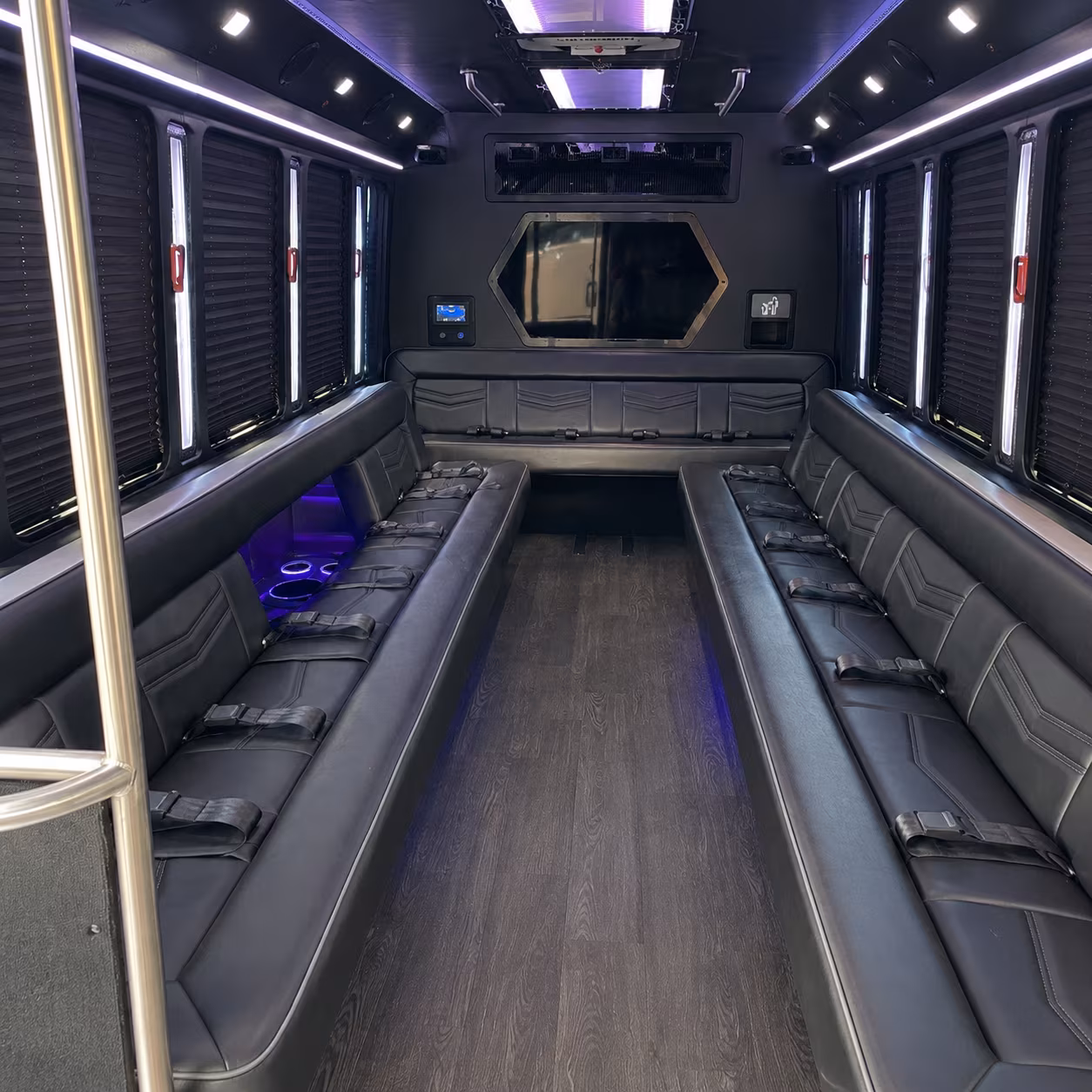 Salinas Winery Tour & Pub Crawl Transportation party bus exterior