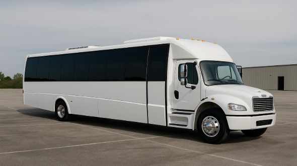 Exterior of Charter Bus Company Salinas's 28 Passenger Minibus in Salinas